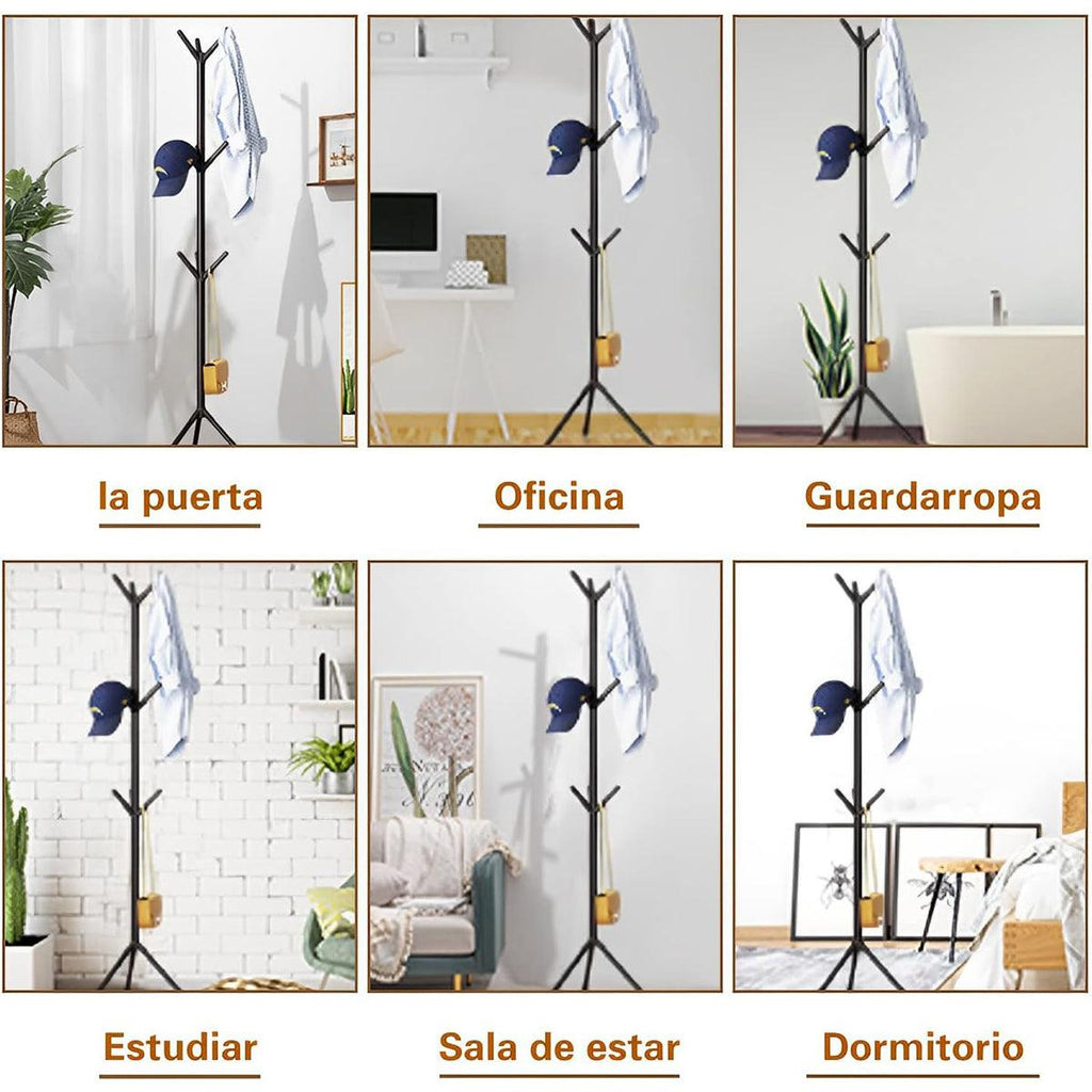 67 Inch Iron Tree Coat Rack Two Colours Set | StorageOZ