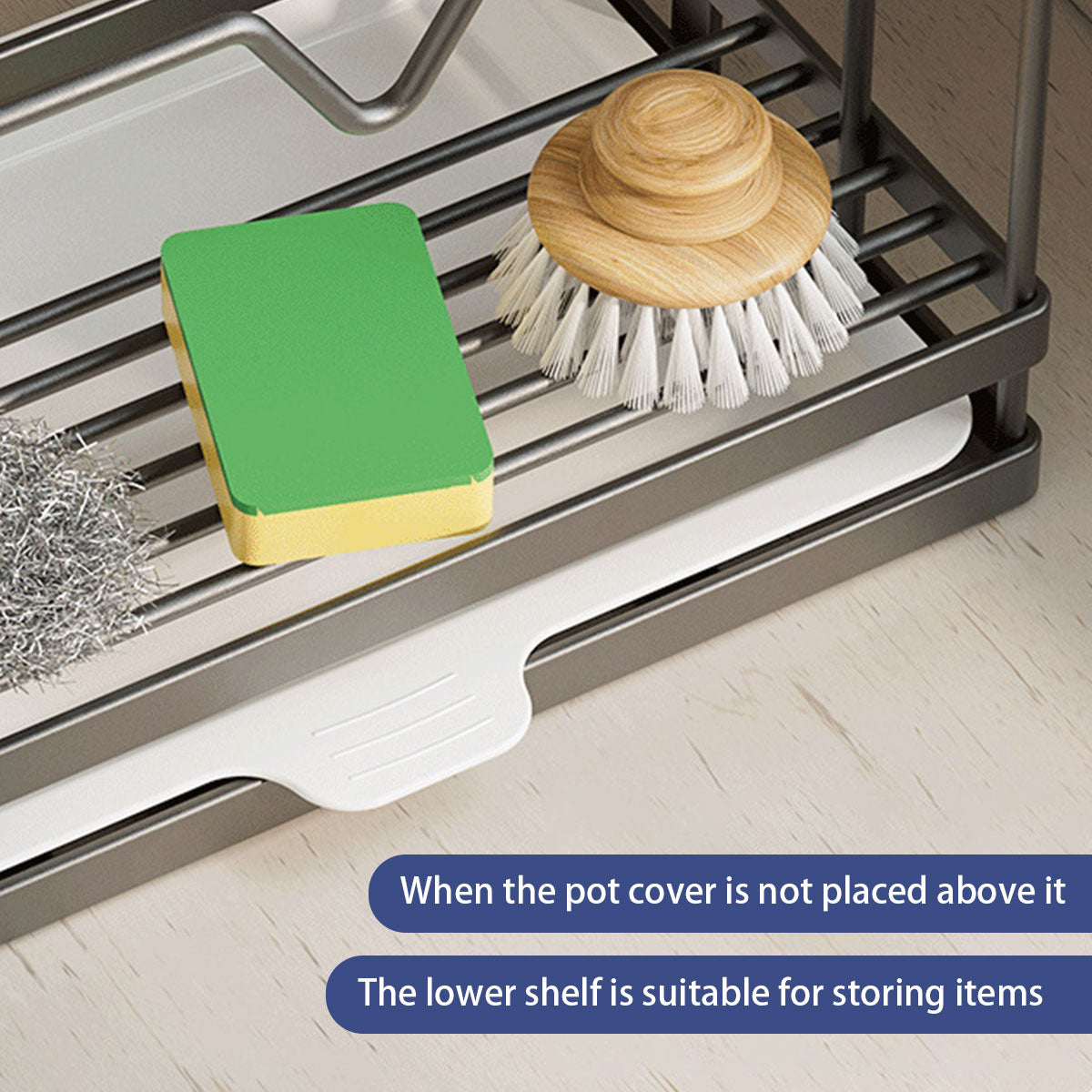 Carbon Steel Knife Rest Two Colours Rack | StorageOZ