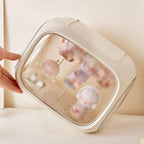 Capsule Display Storage Box Two Whites Set | StorageOZ