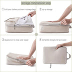 4 Pcs Travel Compression Bags Four Colours | StorageOZ