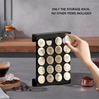 Wall Coffee Capsule Rack Two Colours Set | StorageOZ