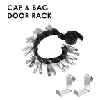 Over Door Baseball Cap Clip Rack Organiser | StorageOZ