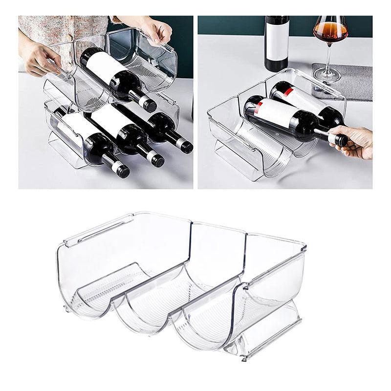 Stackable Fridge Bottle Storage Rack Set | StorageOZ