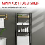 Over Toilet Storage Rack 59 Inch Two Colours | StorageOZ