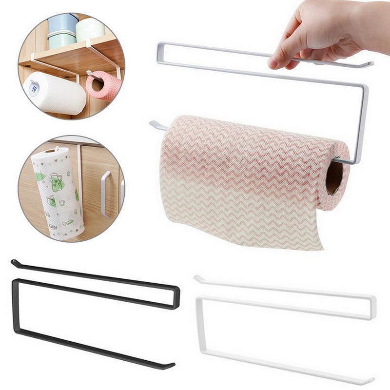 Iron Paper Towel Holder Two Way Desk Stand | StorageOZ