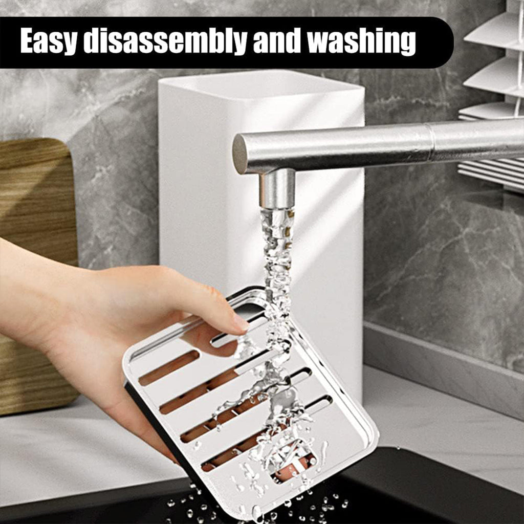 Kitchen Knife Scissors Storage Rack Two Colours | StorageOZ