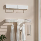 100cm Foldable Wall Drying Rack Two Colours | StorageOZ