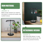 Rotating Iron Jewellery Stand Two Colours | StorageOZ