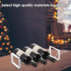 5 Bottle Iron Wine Rack Two Colours Rack | StorageOZ