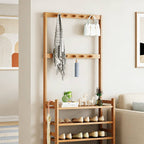 70cm Shoe Rack Entry Storage Organiser Set | StorageOZ