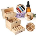 3 Tier Wooden Essential Oil Storage Box Set | StorageOZ