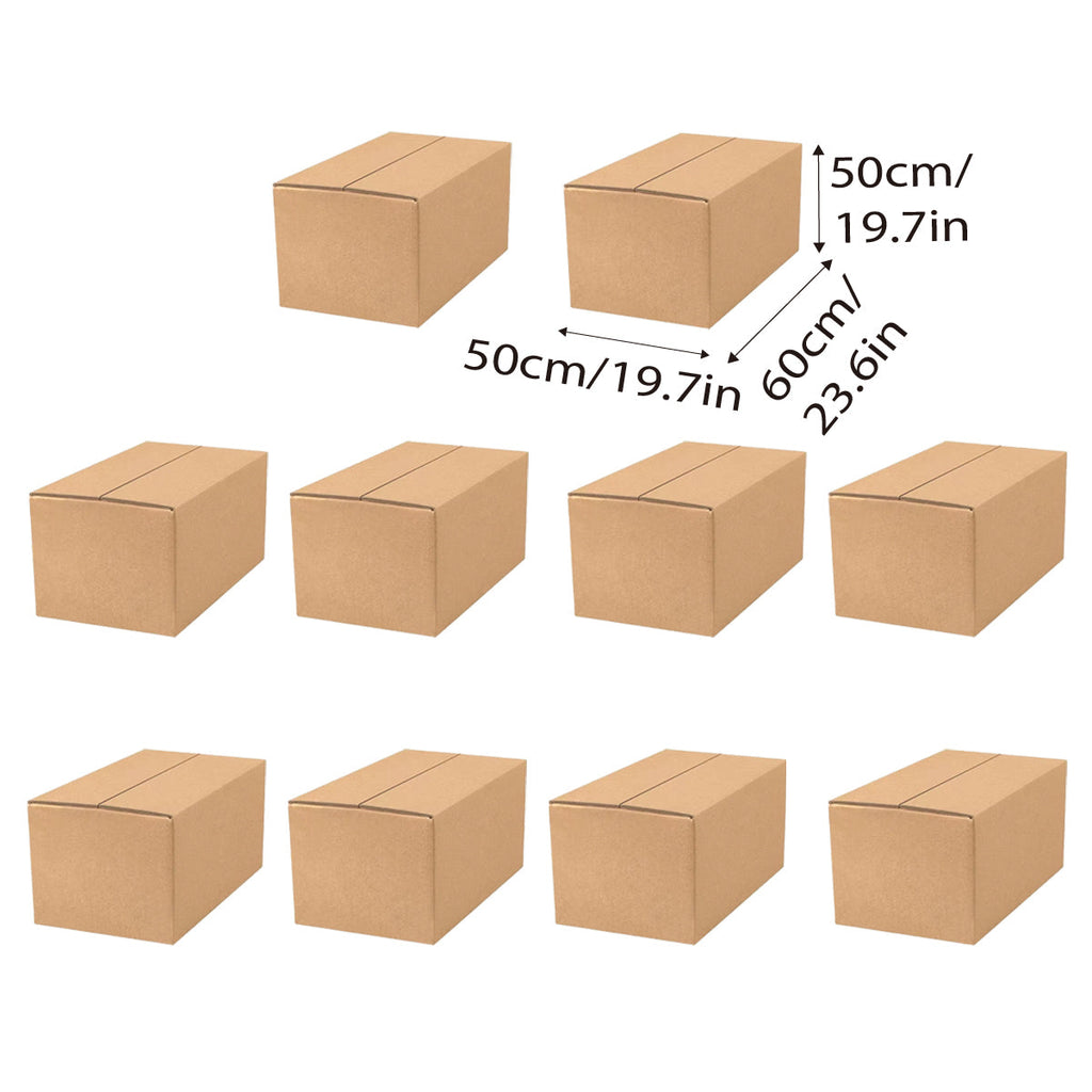 10 Pcs 60x50x50cm Paper Storage Carton Set | StorageOZ
