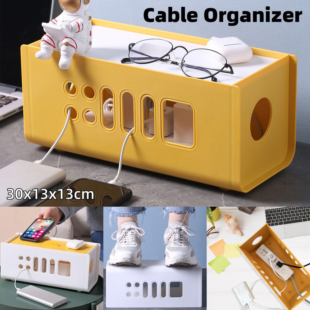 Cable Power Board Storage Box Two Colours | StorageOZ