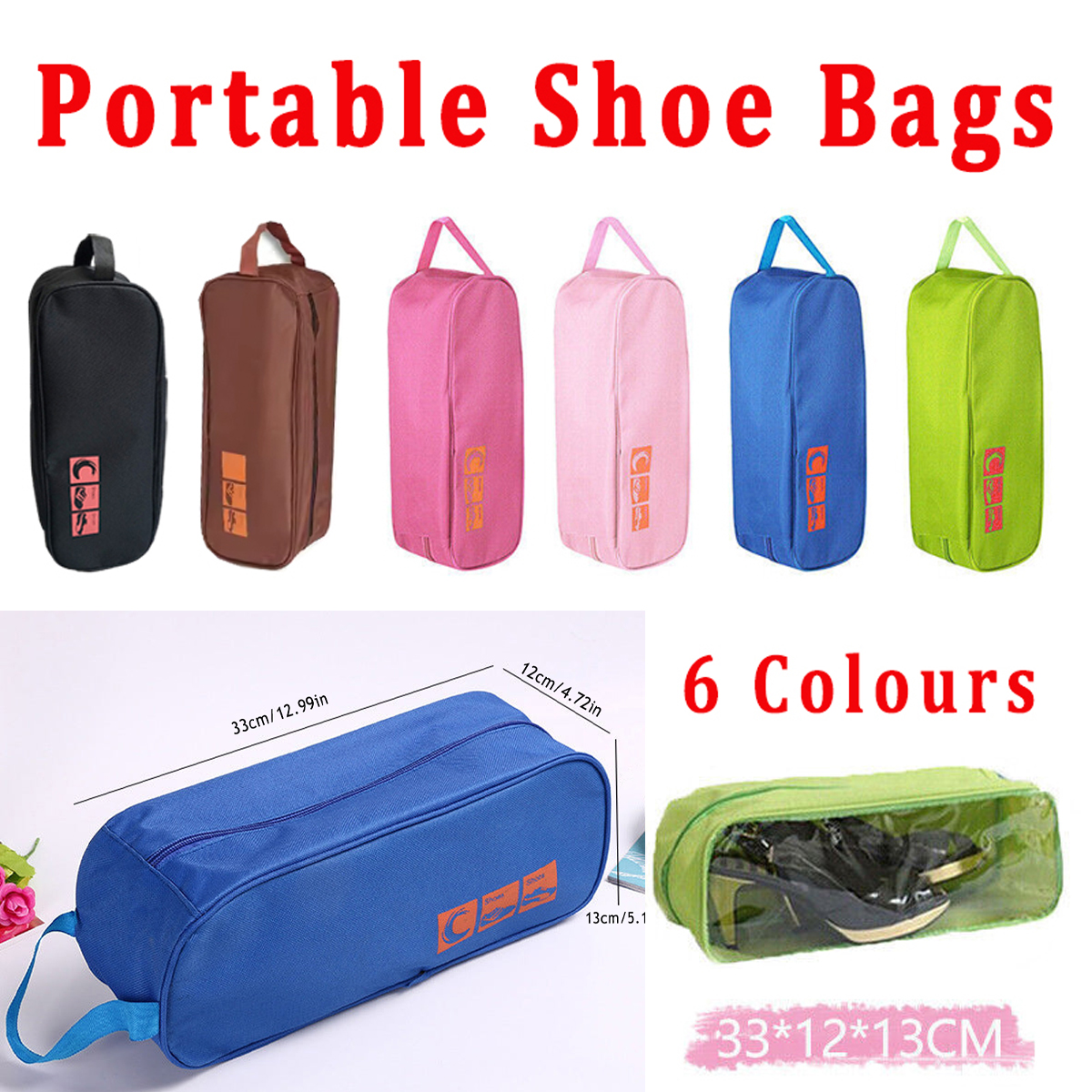 Waterproof Travel Shoe Storage Bag Pouch | StorageOZ