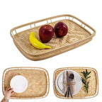 Rattan Tray and Basket Set in Three Styles | StorageOZ