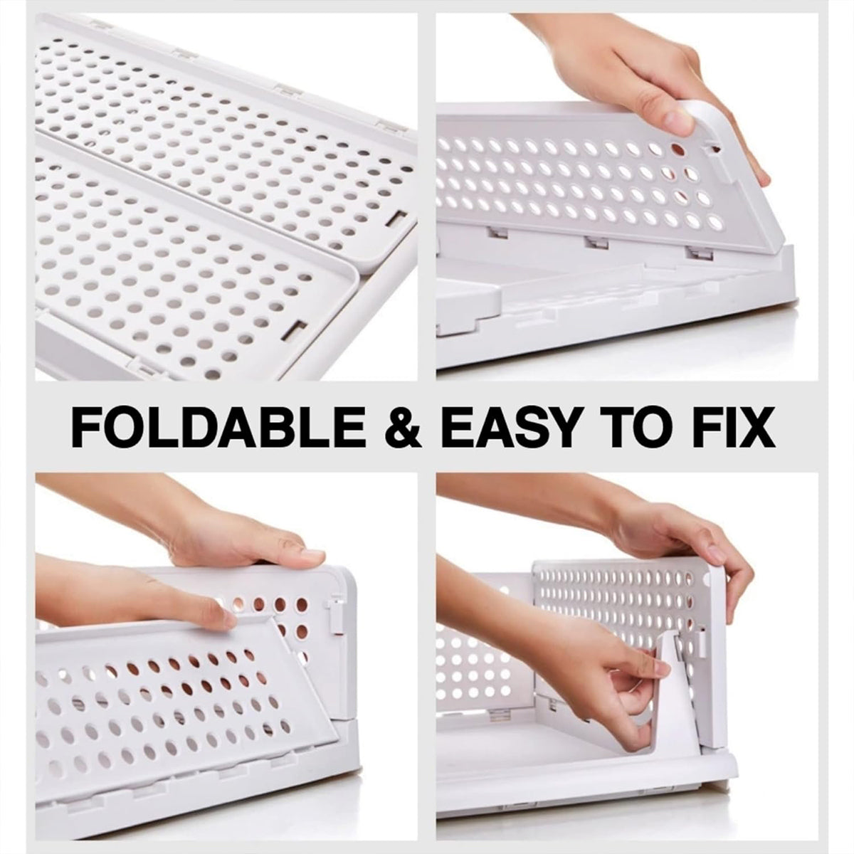 Stackable Drawer Clothes Baskets Three Sizes | StorageOZ