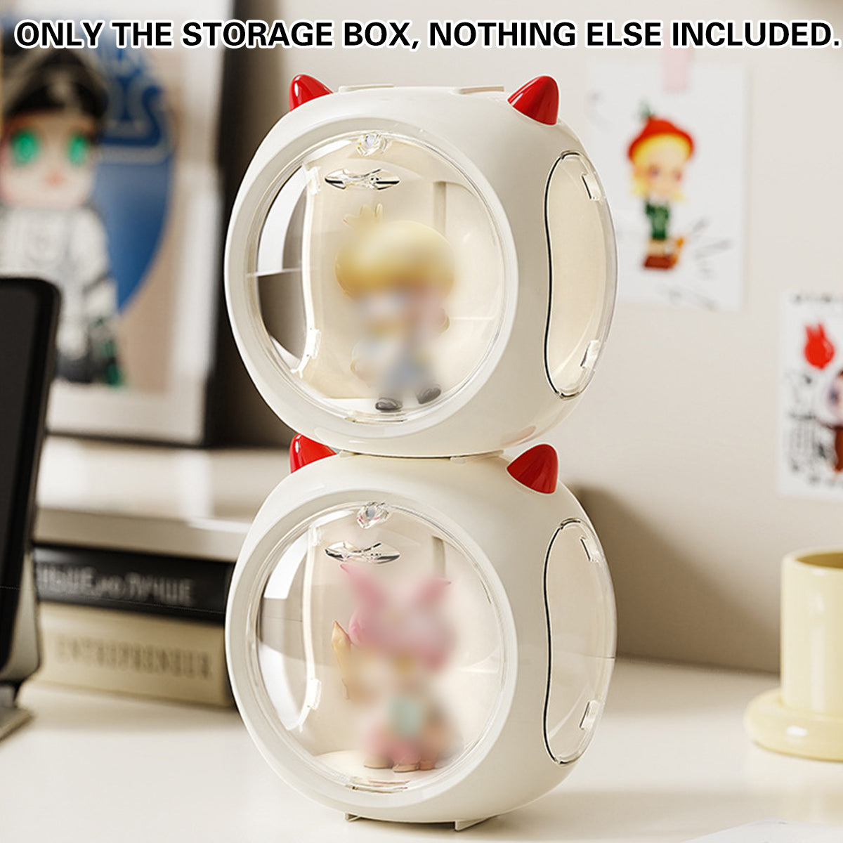 Capsule Toy Display Box Four Colours Set | StorageOZ