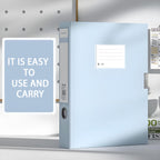 5 Colour File Boxes Two Spine Widths Set | StorageOZ