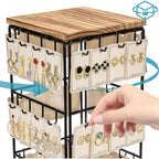 Rotating Earring Display Stand Three Colours | StorageOZ