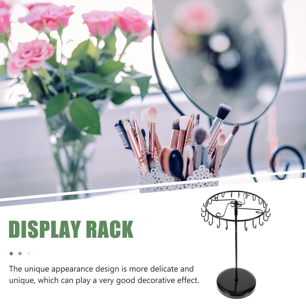 Rotating Iron Jewellery Stand Two Colours | StorageOZ