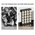 Wall Coffee Capsule Rack Two Colours Set | StorageOZ