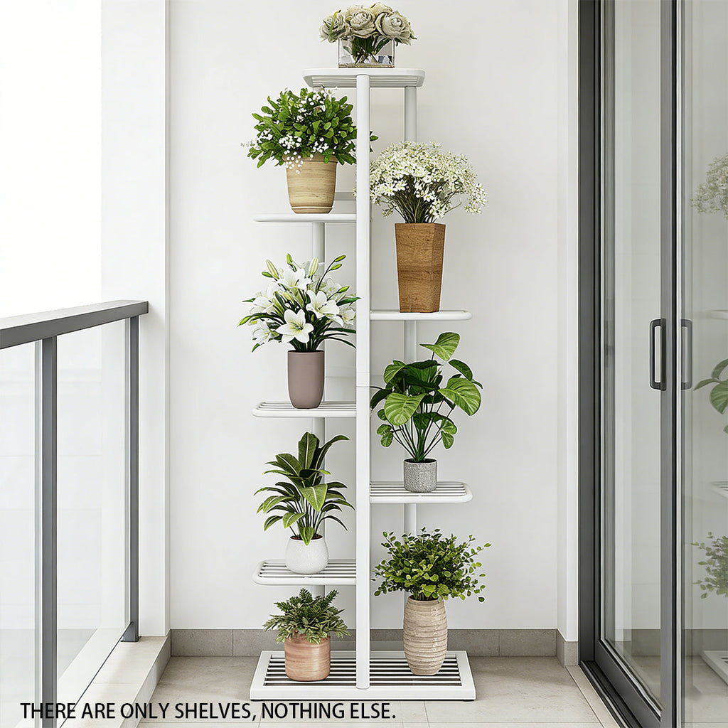 7 Tier Metal Plant Stand Two Colours Set | StorageOZ