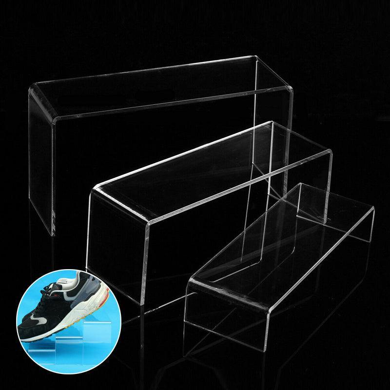 3 Pcs Acrylic Display Stand Shoe Rack Set | StorageOZ