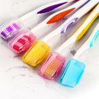 5 Pcs Toothbrush Head Covers Five Colours | StorageOZ