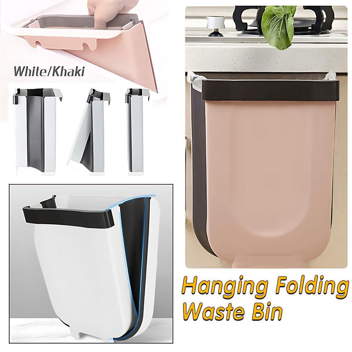 Foldable Cabinet Door Trash Bin Organiser | StorageOZ
