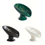 Ceramic Self Drain Soap Dish Three Colours | StorageOZ