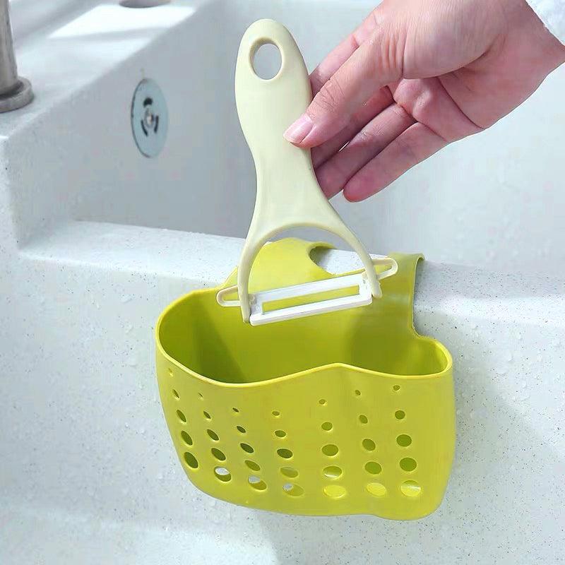 2 Pcs Hanging Sink Drain Basket Three Colours | StorageOZ
