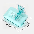 Adhesive Bathroom Soap Dish Storage Rack | StorageOZ