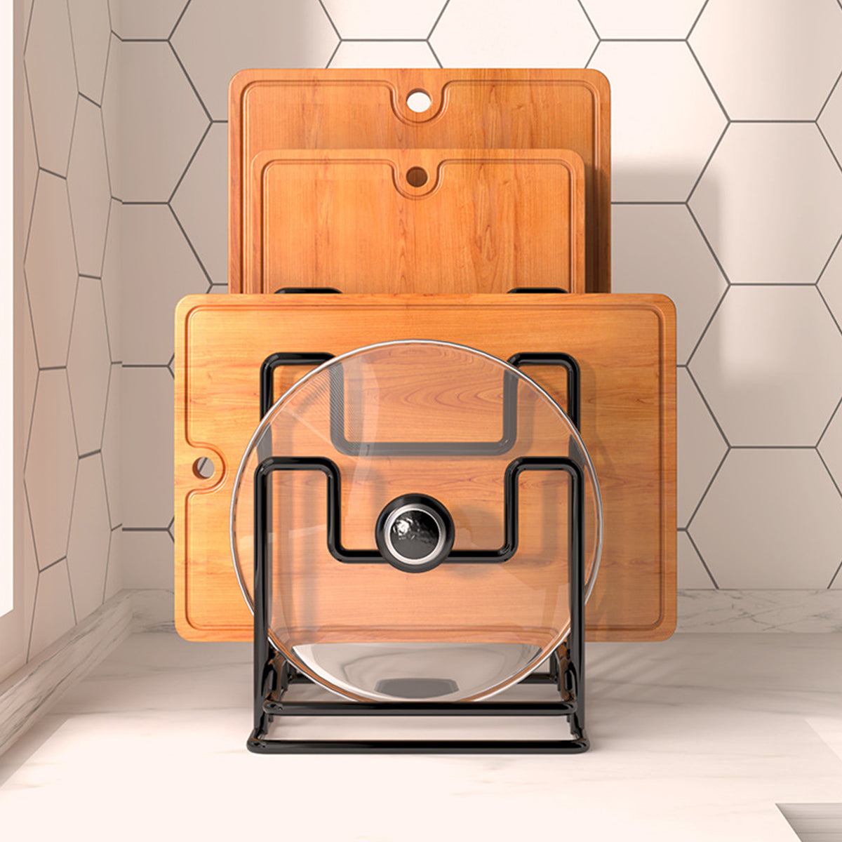 2 Pcs Board Lid Racks Two Colours Organiser | StorageOZ