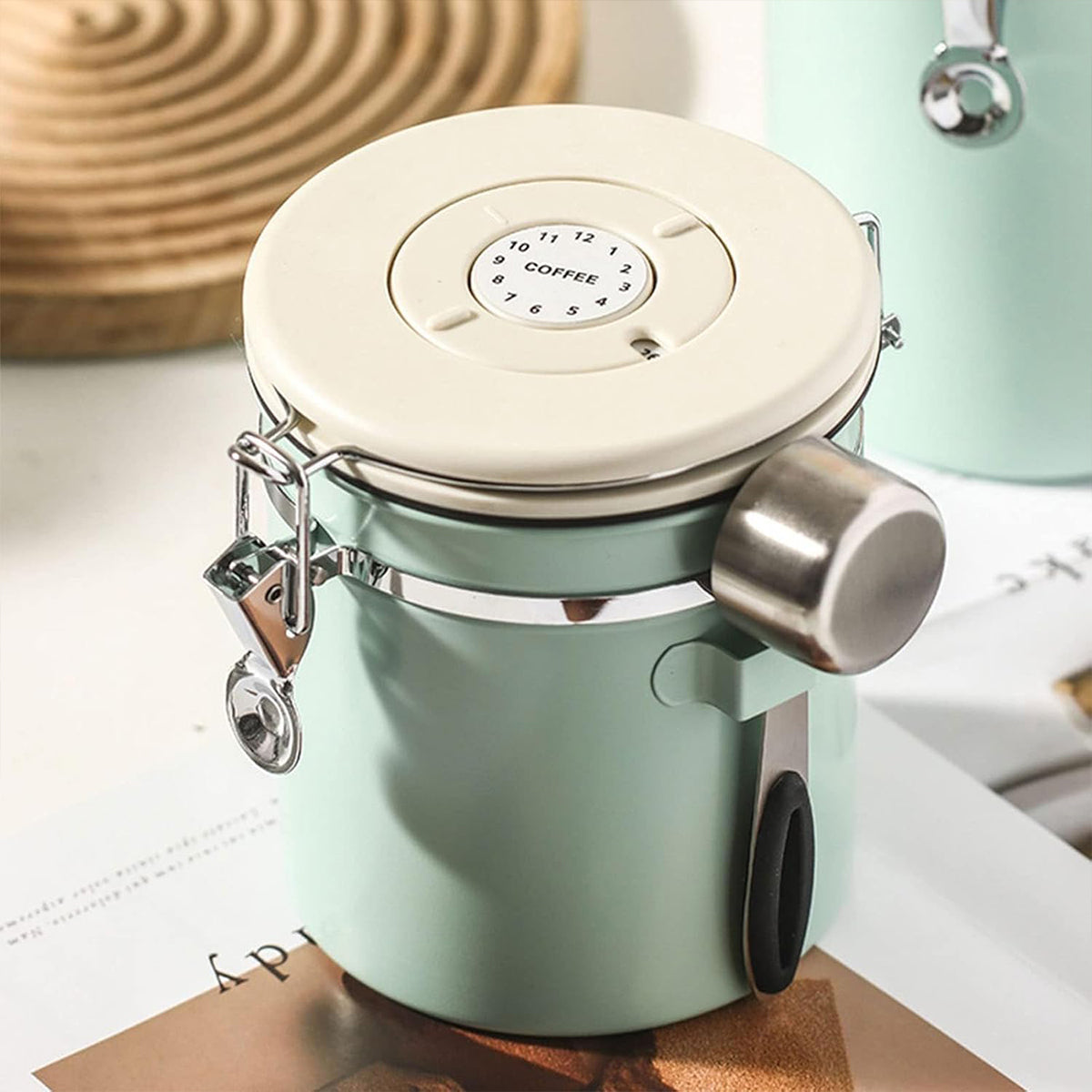 Sealed Jars Two Colours Kitchen Organiser | StorageOZ