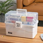 Multi Layer Medicine Box Three Colours Set | StorageOZ