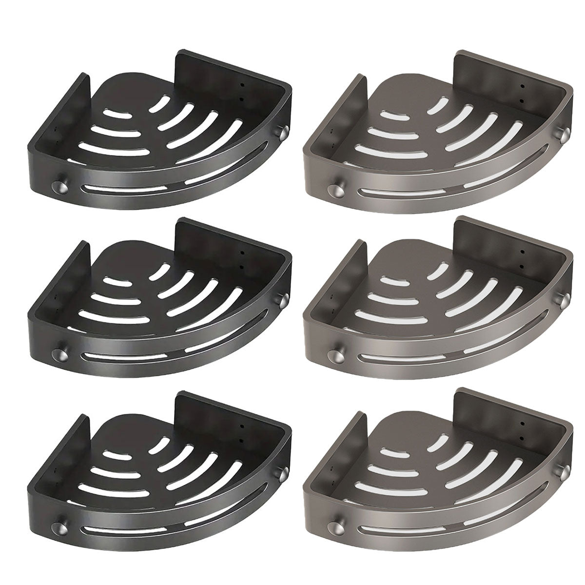 3 Tier Triangle Bathroom Rack Two Colours | StorageOZ