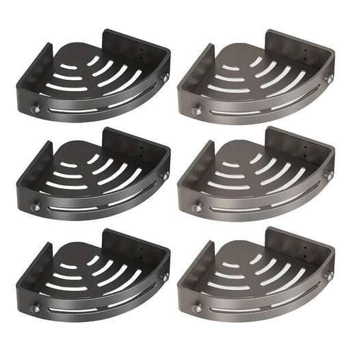 3 Tier Triangle Bathroom Rack Two Colours | StorageOZ