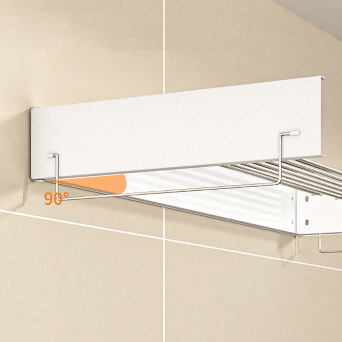 120cm Foldable Wall Drying Rack Two Colours | StorageOZ