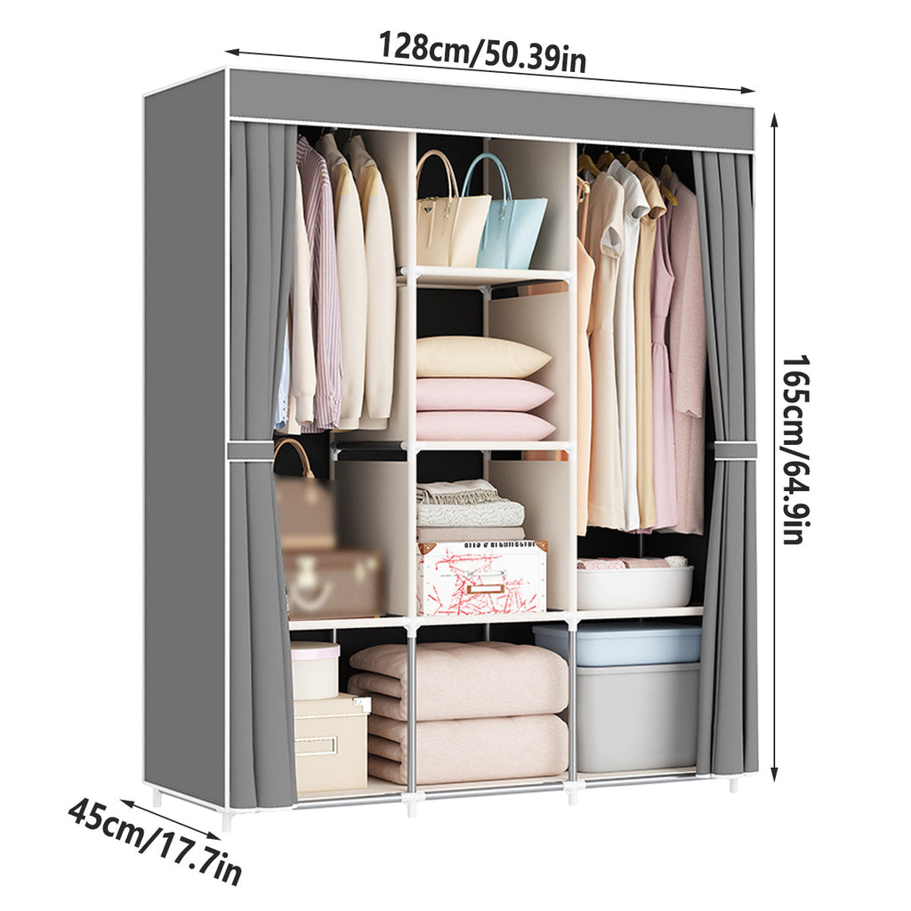 Wardrobe Closet Storage Two Styles Organiser | StorageOZ