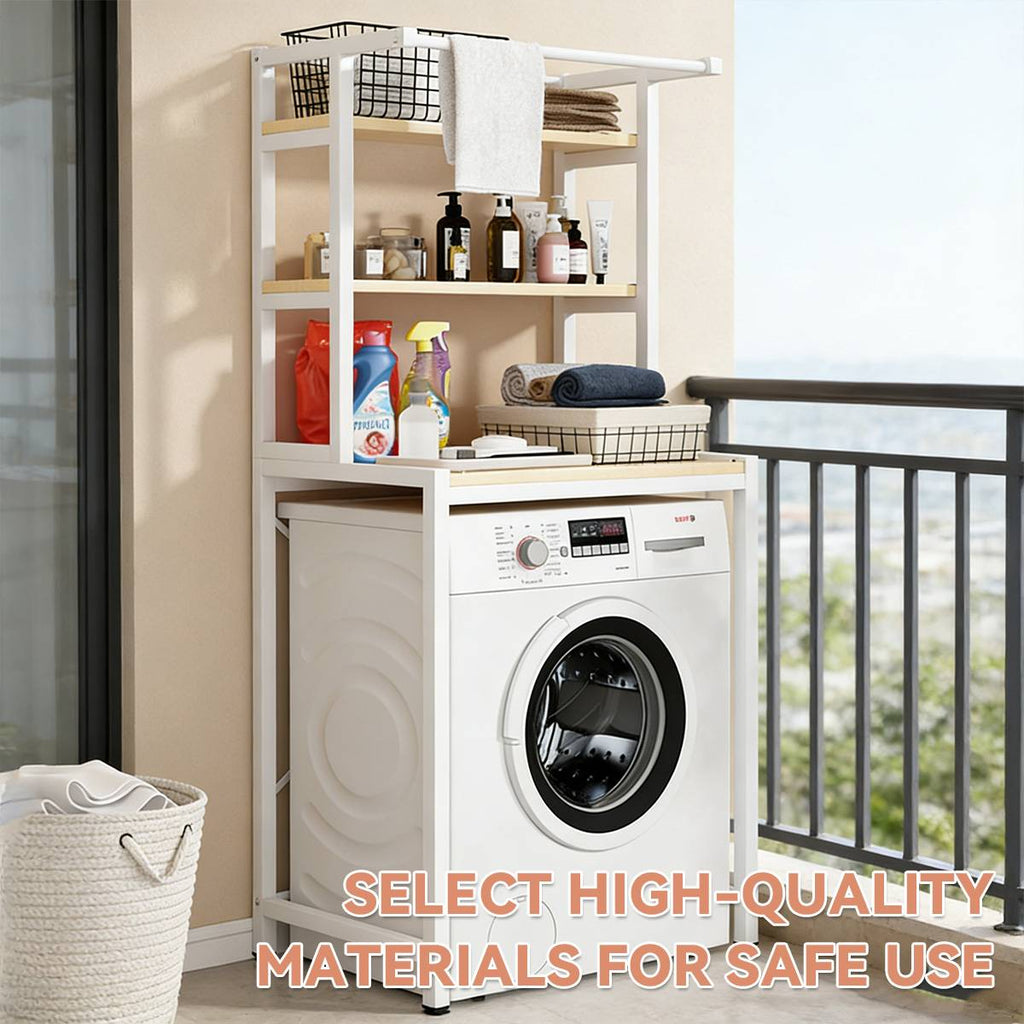 3 Tier Over Washer Rack Two Colours Rack | StorageOZ