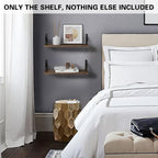 4 Pcs Wooden Wall Shelves Two Colours Set | StorageOZ