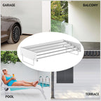 100cm Foldable Wall Drying Rack Two Colours | StorageOZ
