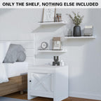3 Pcs Wooden Wall Shelves Three Colours Set | StorageOZ