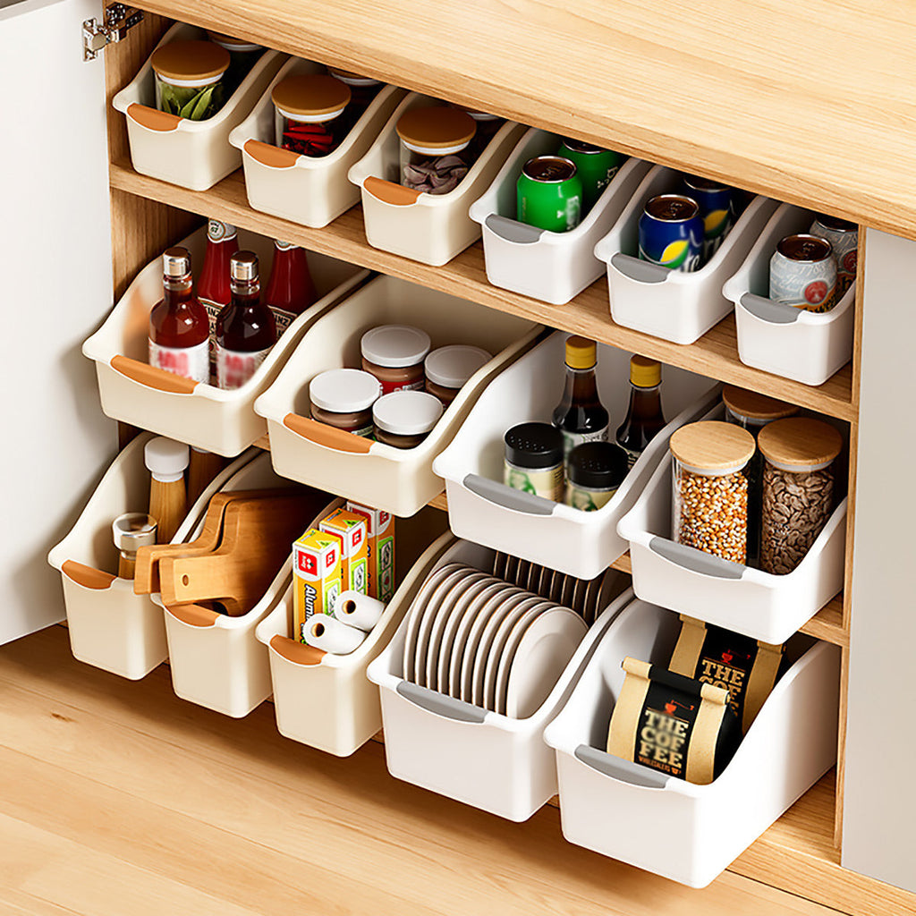 2 Pcs Cabinet Storage Boxes Two Size Options | StorageOZ