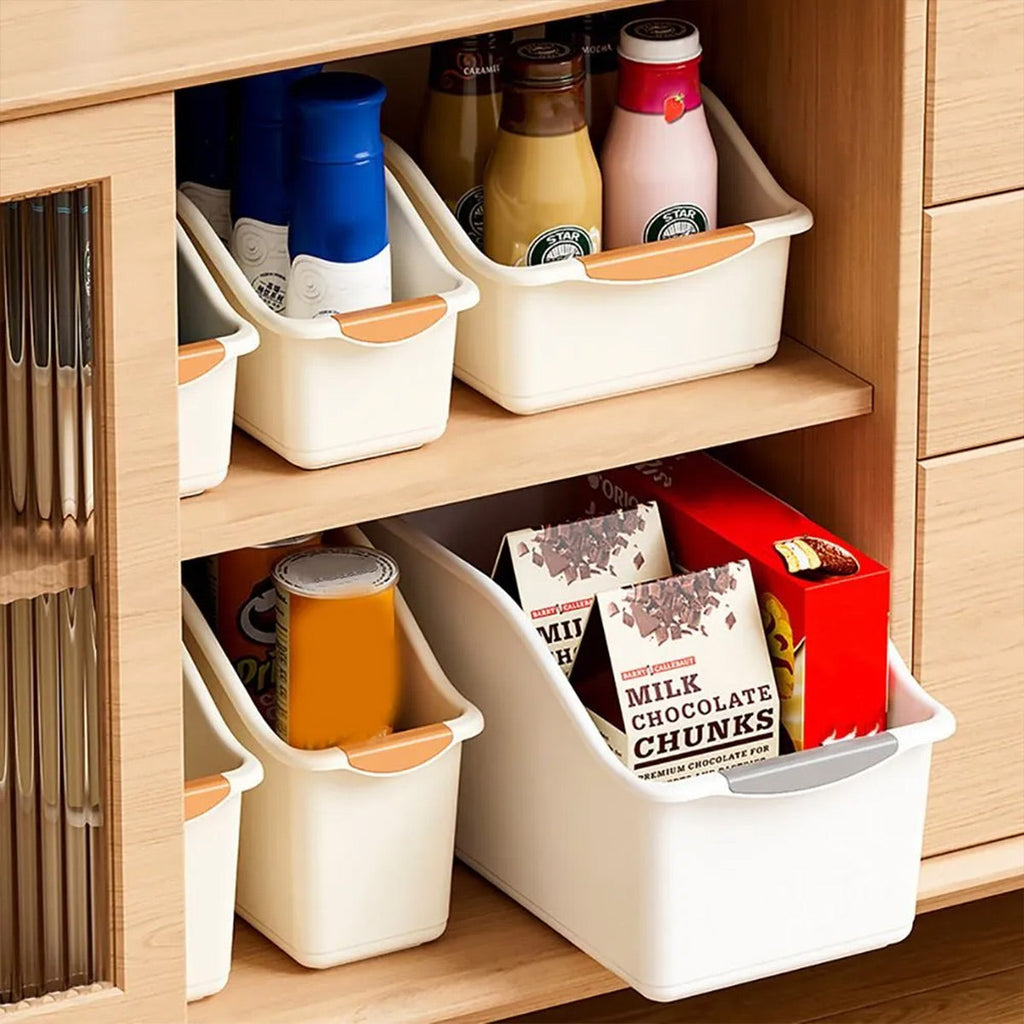 2 Pcs Cabinet Storage Boxes Two Size Options | StorageOZ