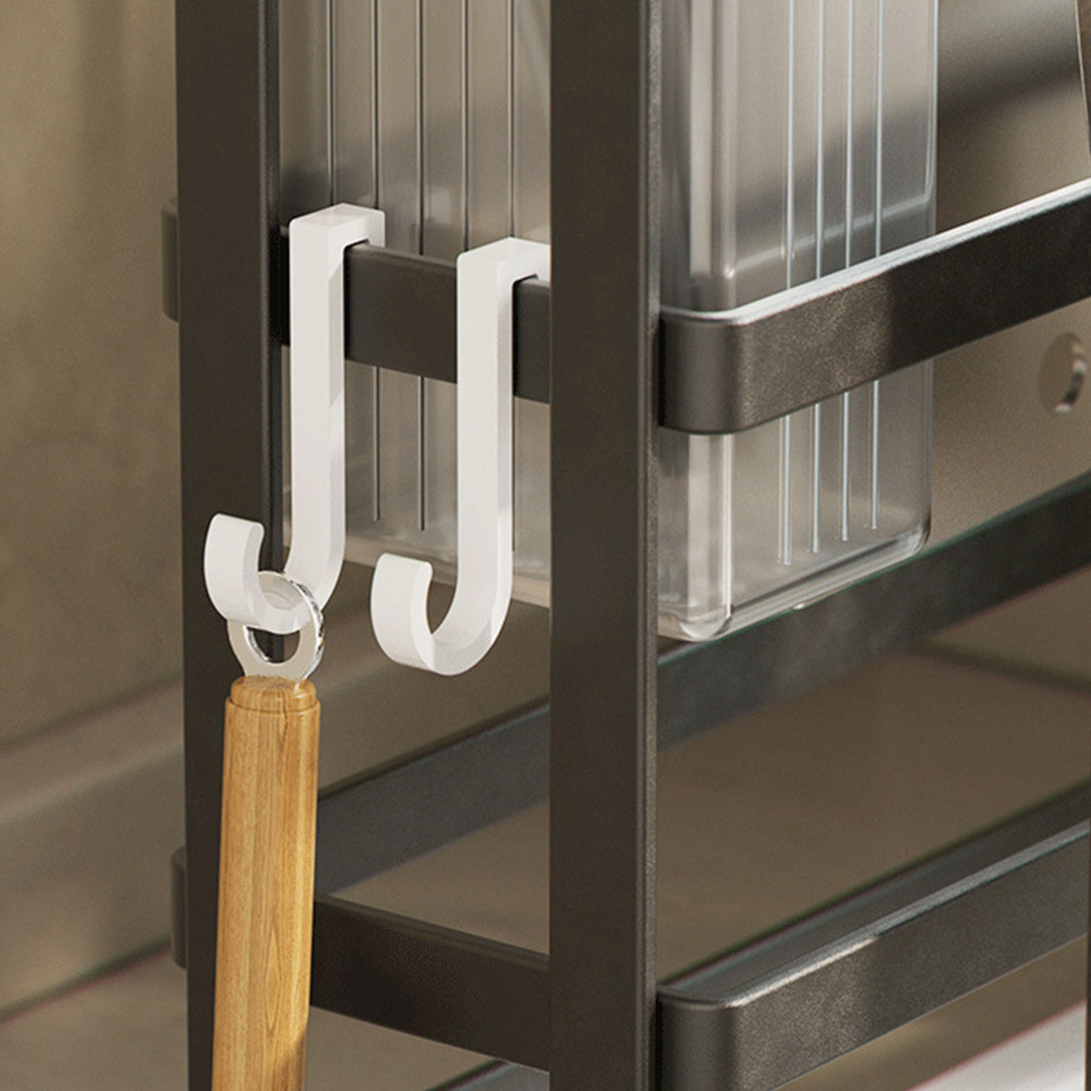 Carbon Steel Knife Rest Two Colours Rack | StorageOZ