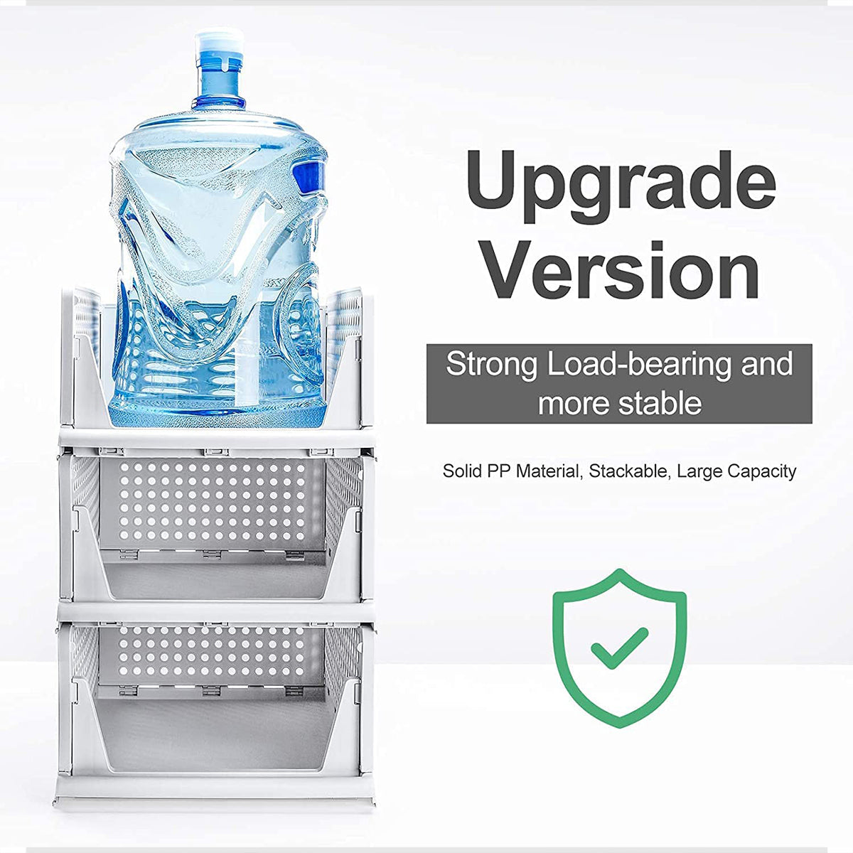 Stackable Drawer Clothes Baskets Three Sizes | StorageOZ