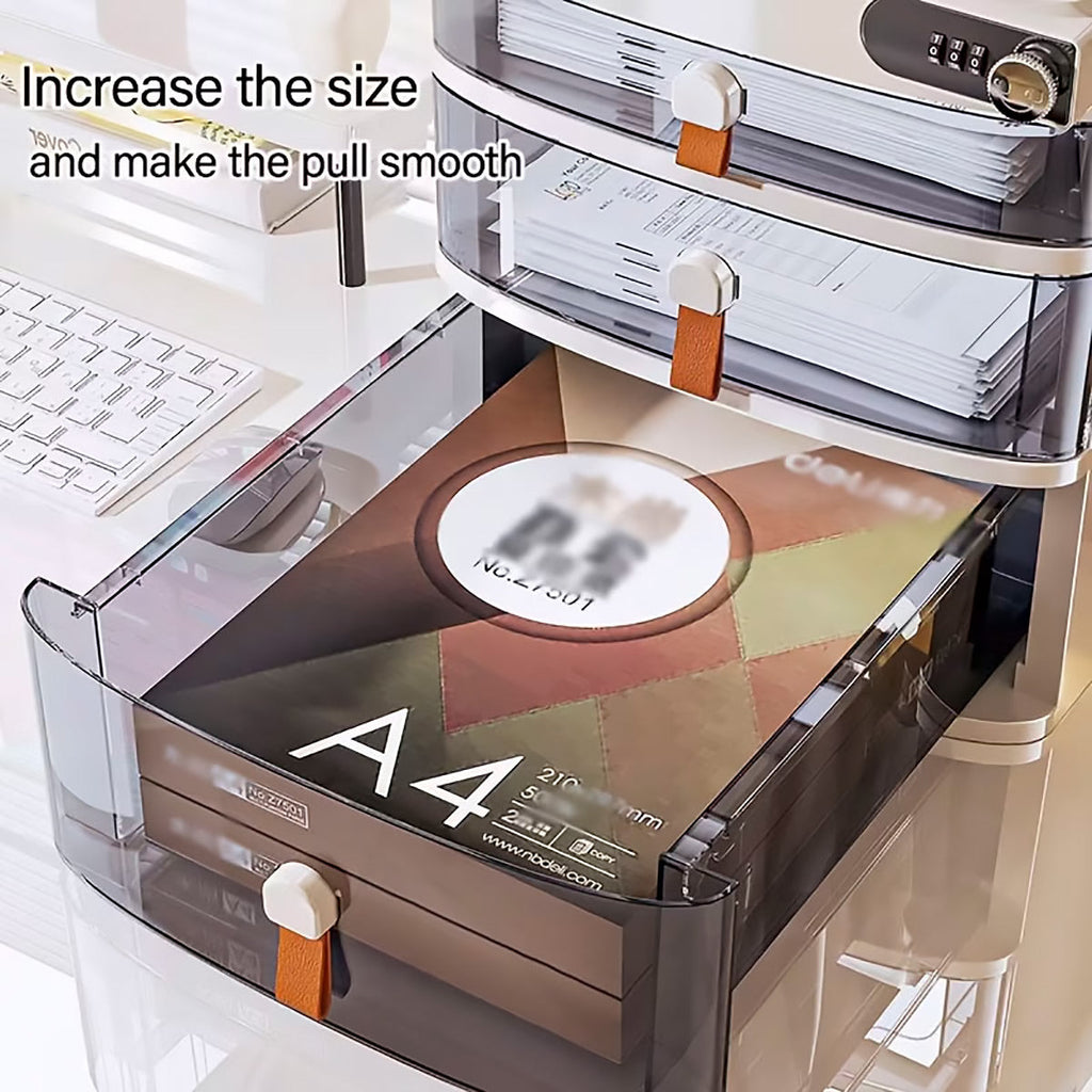 Lockable Desktop Drawer Cabinet Three Styles | StorageOZ