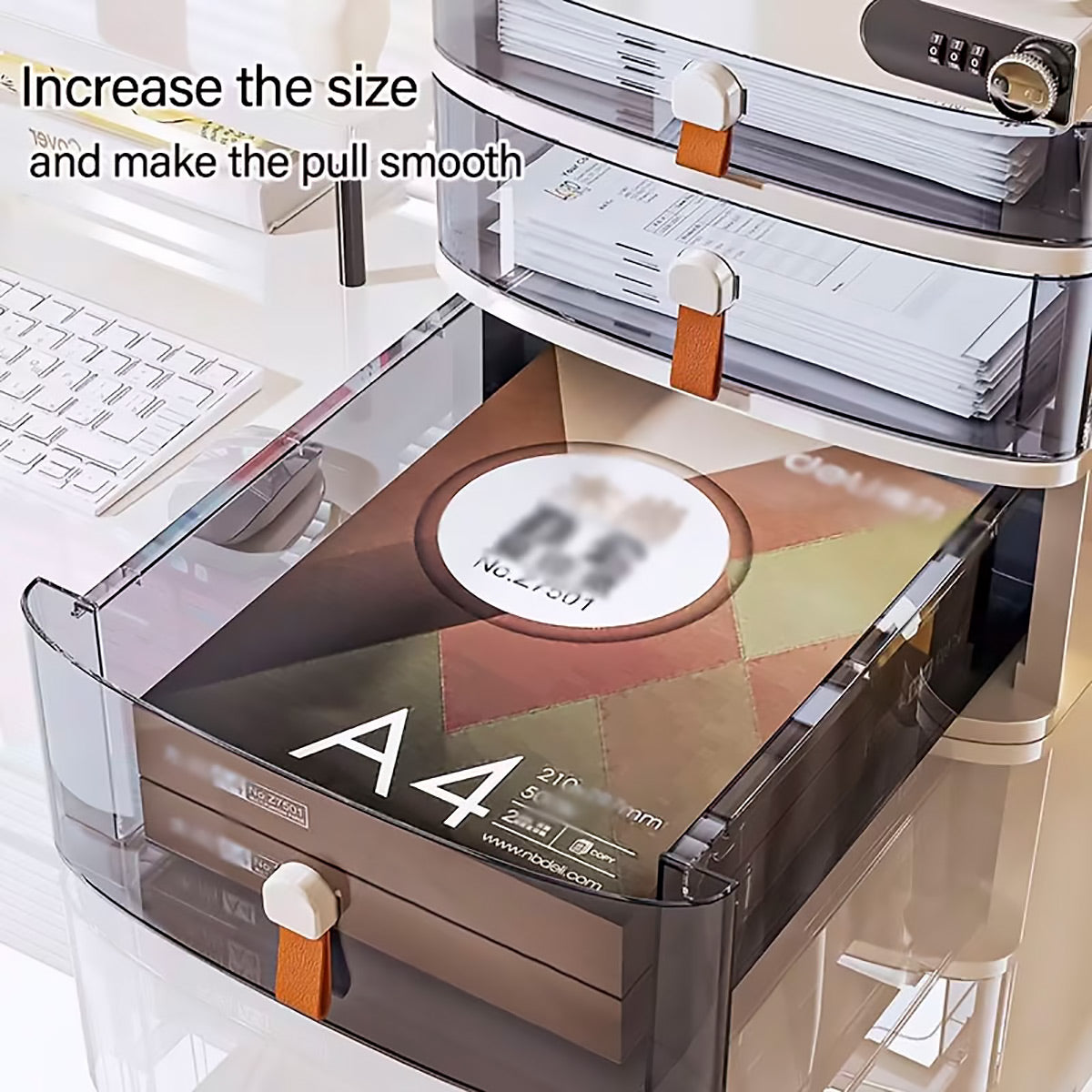 Lockable Desktop Drawer Cabinet Three Styles | StorageOZ