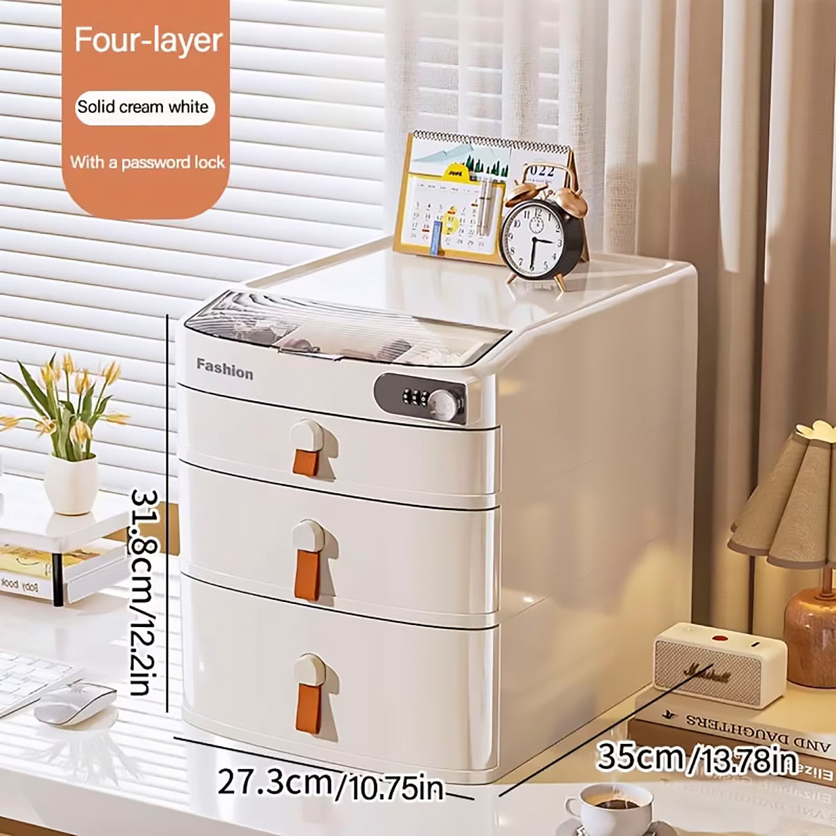 Lockable Desktop Drawer Cabinet Three Styles | StorageOZ